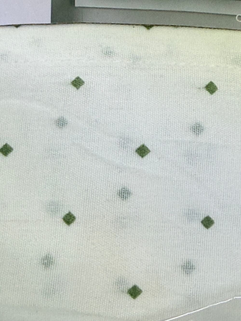 Curtainworks Cottage Ivy 3-Piece Kitchen Curtain Set 56x36 Green Ivory